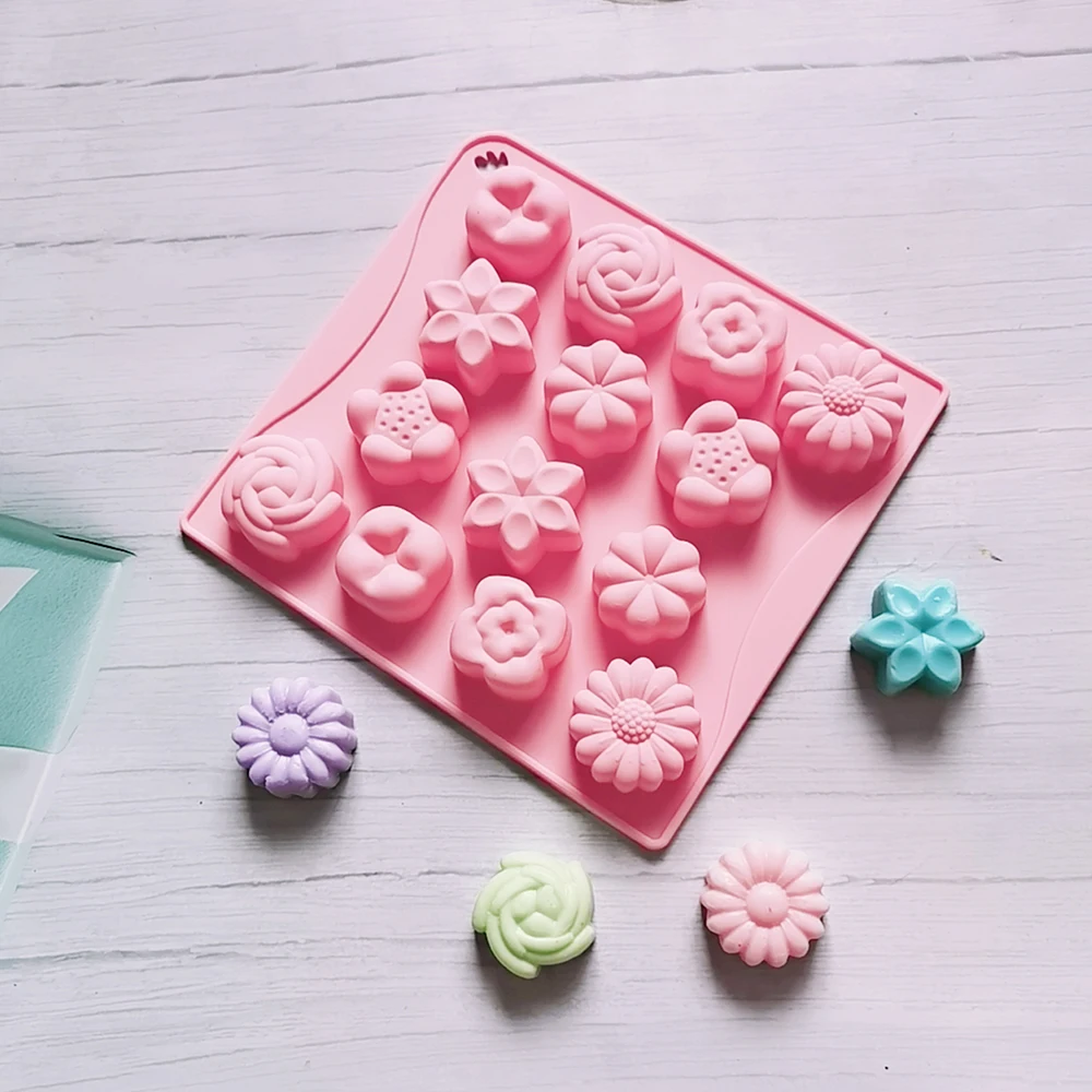 Plant Theme Chocolate Candy Molds Silicone Mould For Mini Candle Soap Making, Jelly Cake Pudding Cake Decoration Dessert Baking
Plant Theme Chocolate Candy Molds Silicone Mould For Mini Candle Soap Making, Jelly Cake Pudding Cake Decoration Dessert Baking