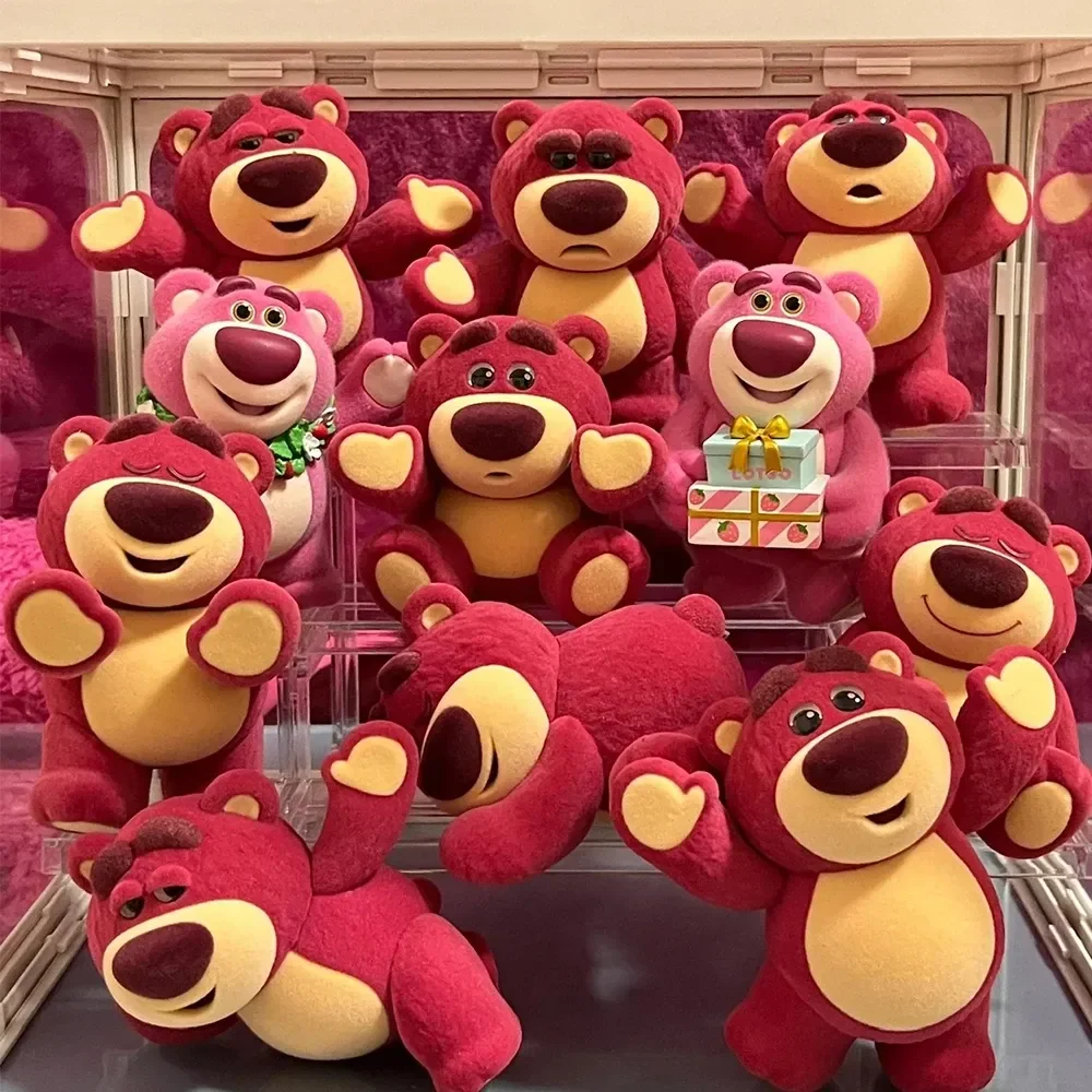 

Disney Toy Story Lotso It's Me Series Blind Box Strawberry Bear Mini Anime Figure Mystery Box Kawaii Dolls Car Ornament Girl Toy