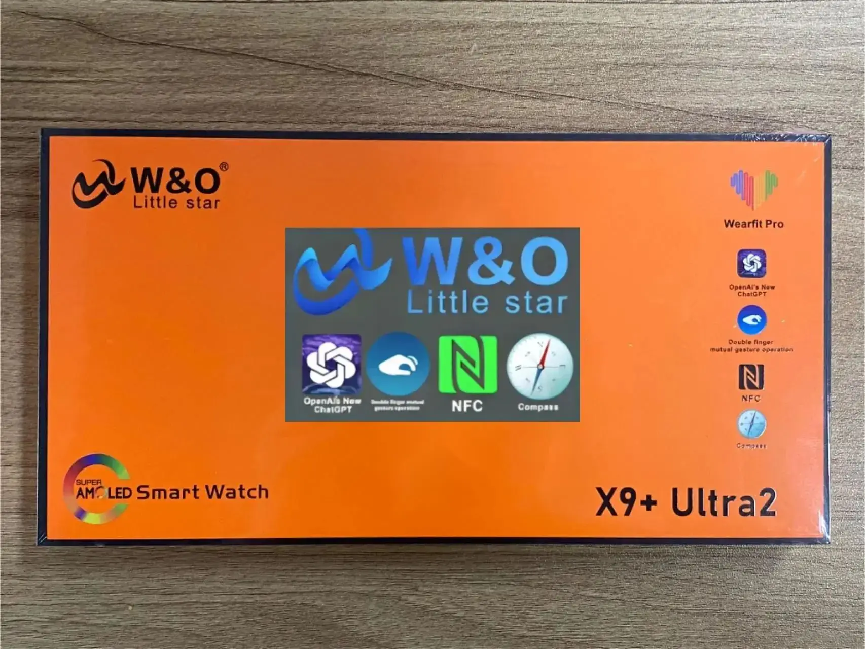 

Мужские смарт-часы W & O X9 + Ultra 2, большой размер 49 мм, 2,13 дюйма, Wearfit Pro APP, Bluetooth, функция звонков, Bluetooth, функция общения, компас, спортивные Смарт-часы