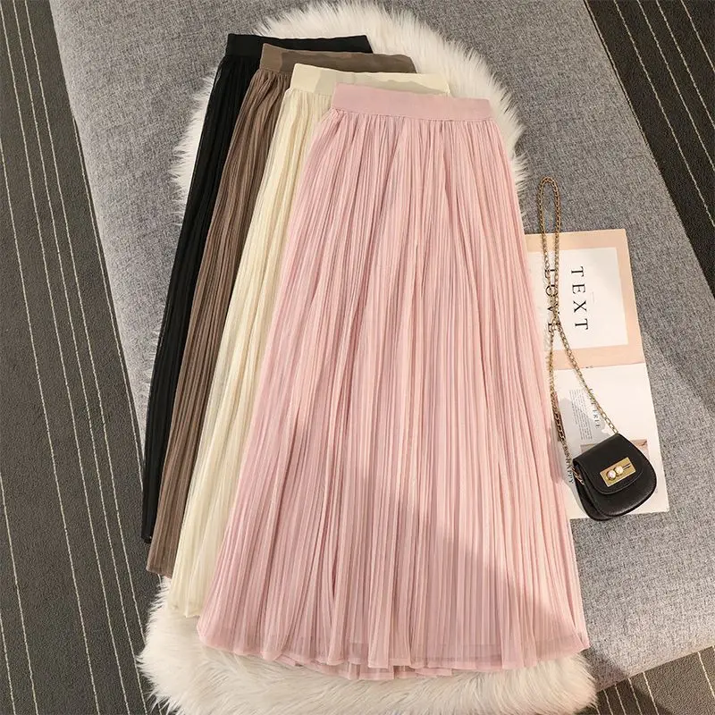 Women's High Waist Ruffled Pleated Loose Short Mini Skirts Female 2024 Summer New Tide 2024 News Ladies Female Skirts F97
Women's High Waist Ruffled Pleated Loose Short Mini Skirts Female 2024 Summer New Tide 2024 News Ladies Female Skirts F97