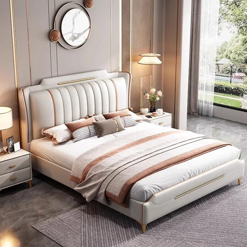 Storage Space Saving Bed Modern Queen Size Bedroom Double Bed Multifunctional Wood Camas Matrimoniales Luxury Furniture
Storage Space Saving Bed Modern Queen Size Bedroom Double Bed Multifunctional Wood Camas Matrimoniales Luxury Furniture
