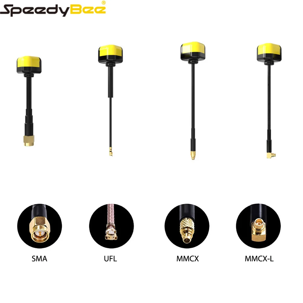 1PCS Speedy Bee 5.8GHz RHCP SMA / UFL / MMCX-90°/ MMCX-Straight Antenna V2 for RC FPV Racing Drone
1PCS Speedy Bee 5.8GHz RHCP SMA / UFL / MMCX-90°/ MMCX-Straight Antenna V2 for RC FPV Racing Drone