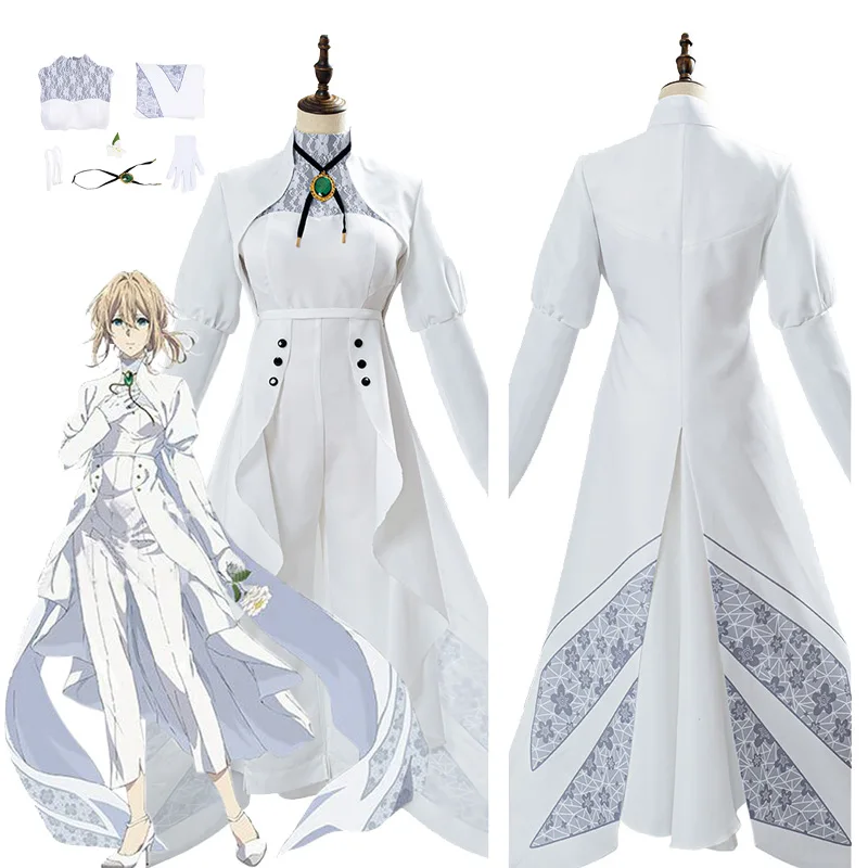 

Violet Evergarden Eternity and the Auto Memories Doll Violet Evergarden Cosplay Costume Dress Carnival Party Fancy Outfit