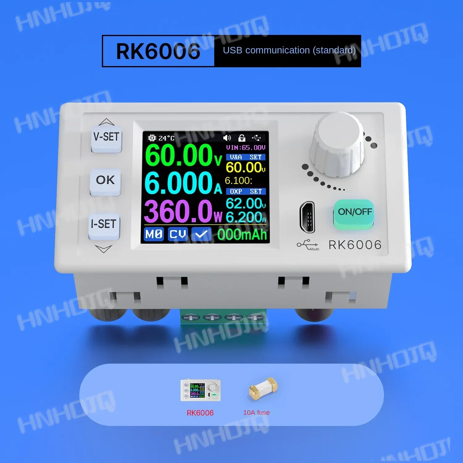 Adjustable DC Stabilized Voltage Experimental Power Supply Constant Voltage Constant Current 6A Digital Display 5V/12V/48V
Adjustable DC Stabilized Voltage Experimental Power Supply Constant Voltage Constant Current 6A Digital Display 5V/12V/48V
