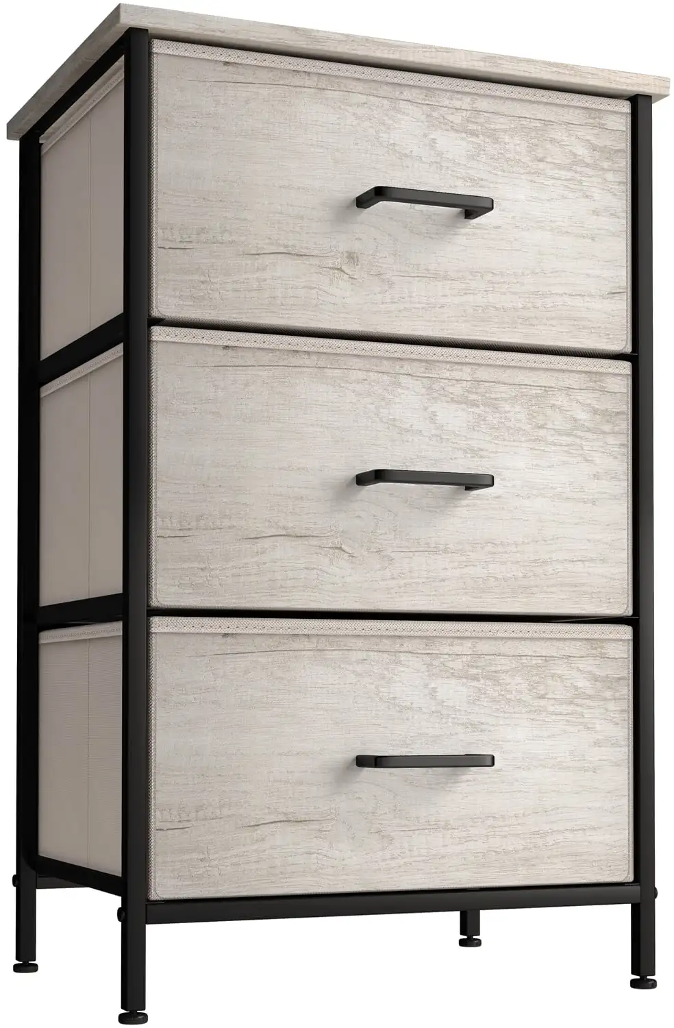 Sorbus Tall Fabric Storage Dresser - Stand Up Tower of Drawers with Steel Frame & Wood Top - Skinny Nightstand Organizer 
Sorbus Tall Fabric Storage Dresser - Stand Up Tower of Drawers with Steel Frame & Wood Top - Skinny Nightstand Organizer
