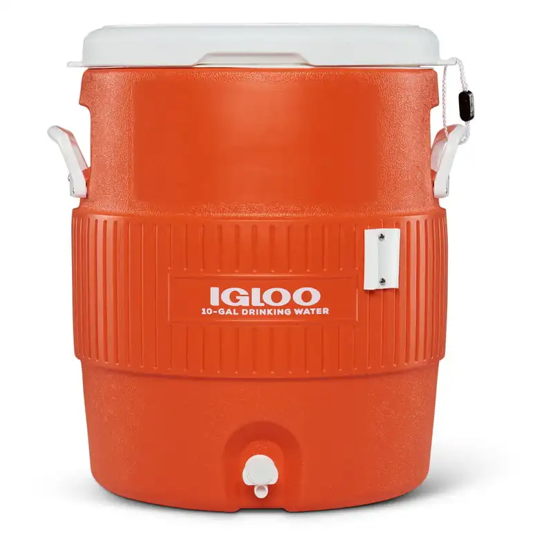 

Кувшин для воды на 10 галлонов с дозатором для чашек, оранжевый