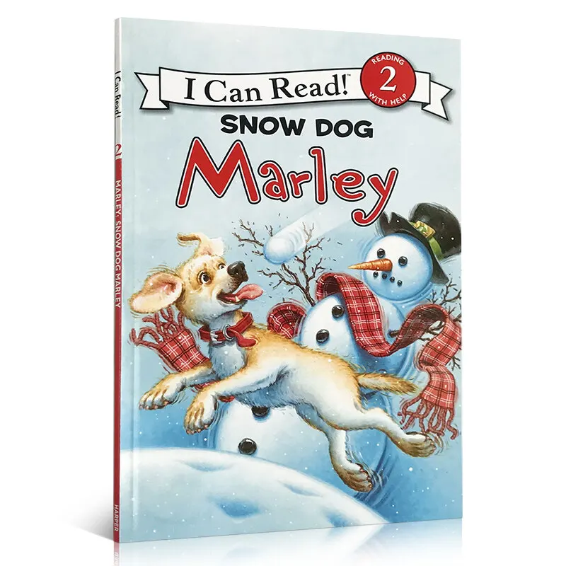 Milu Original English Picture Book Marley: Snow Dog :Christmas New Year I Can Read 2 
Milu Original English Picture Book Marley: Snow Dog :Christmas New Year I Can Read 2