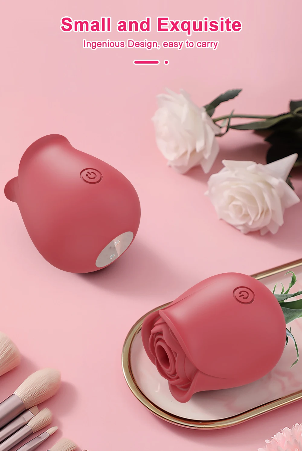 Rose Shape Vagina Sucking Vibrator Female Nipple Sucker Oral Licking Clitoris Clit Stimulation Powerful for Women Adult Sex Toys Rose Shape Vagina Sucking Vibrator Female Nipple Sucker Oral Licking Clitoris Clit Stimulation Powerful for Women Adult Sex Toys