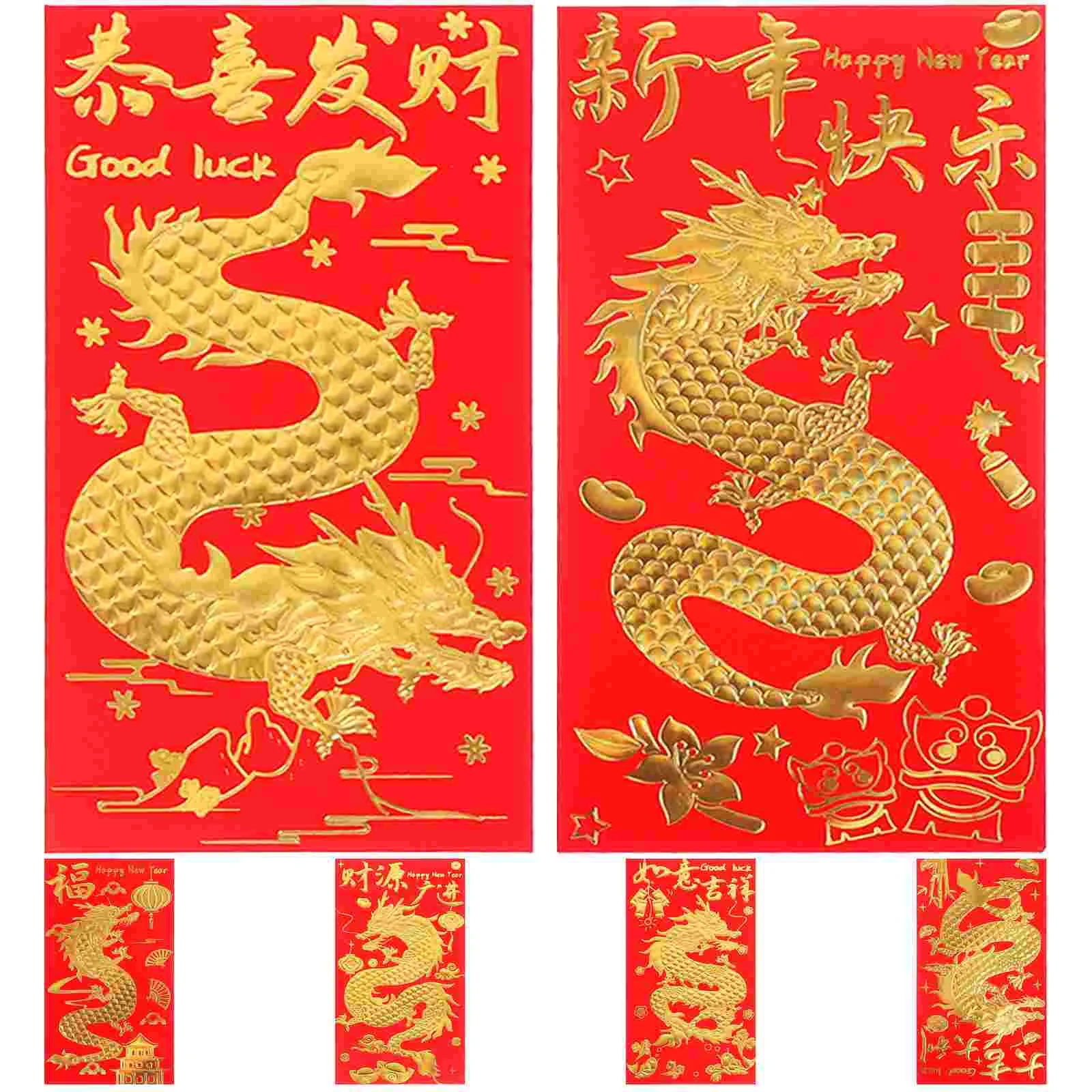 New Year Red Envelopes Lucky Money Bless Red Pockets Year Chinese Spring New Year Wedding Ceremony Decorations
New Year Red Envelopes Lucky Money Bless Red Pockets Year Chinese Spring New Year Wedding Ceremony Decorations