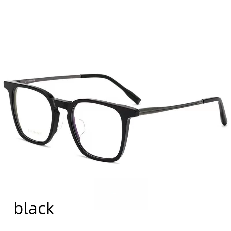 50mm Ultra Light Square Comfortable Large Eyeglasses Pure Titanium Fashion Optical Prescription Glasses Frame Men 8804
50mm Ultra Light Square Comfortable Large Eyeglasses Pure Titanium Fashion Optical Prescription Glasses Frame Men 8804