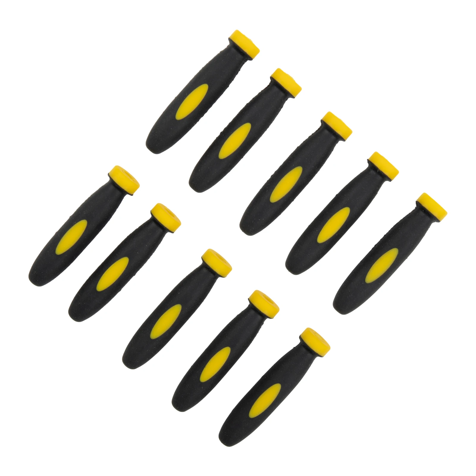 10Pcs Durable Rubber Files Handles Files Supplies 2.36Inch 3mm Hole Diameter Handle Replacement Accessories
10Pcs Durable Rubber Files Handles Files Supplies 2.36Inch 3mm Hole Diameter Handle Replacement Accessories