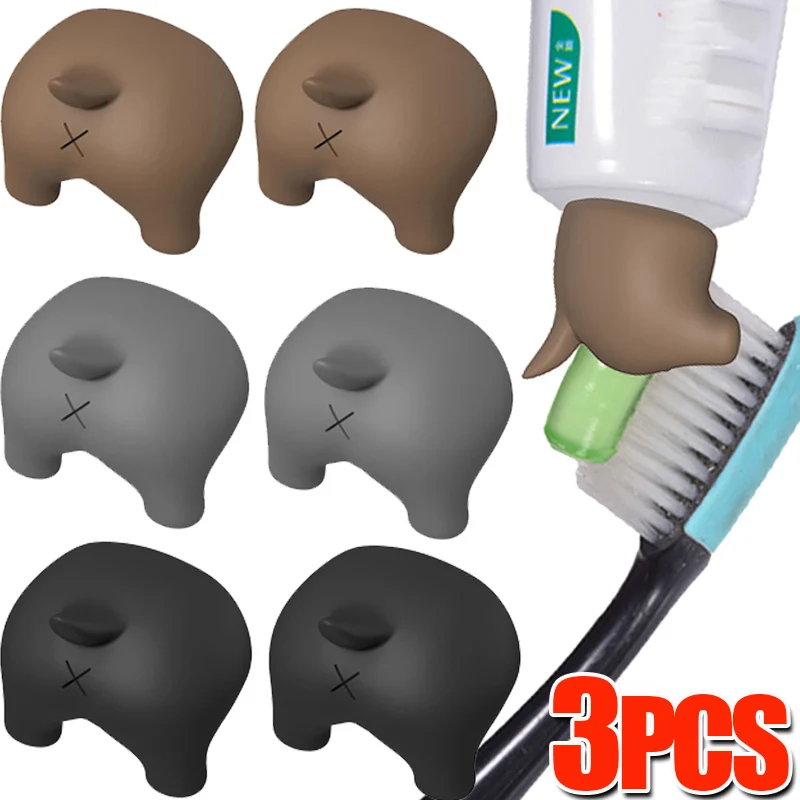 1/3PCS Pooping Dog Butt Toothpaste Top Cover Creative Funny Toothpaste Squeezing Tool Silicone Multifunctional Bathroom Supplies
1/3PCS Pooping Dog Butt Toothpaste Top Cover Creative Funny Toothpaste Squeezing Tool Silicone Multifunctional Bathroom Supplies