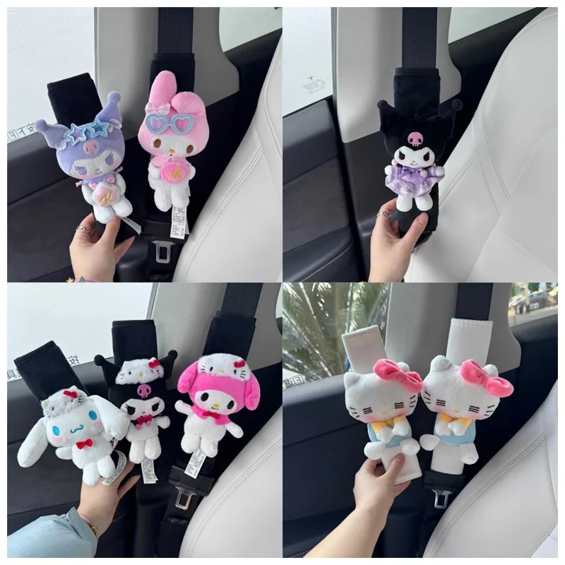 Униформа Sanrioed My Melody Kuromi Hellokittys, плюшевая игрушка, милые аксессуары для автомобильного интерьера, защитный рукав
Униформа Sanrioed My Melody Kuromi Hellokittys, плюшевая игрушка, милые аксессуары для автомобильного интерьера, защитный рукав