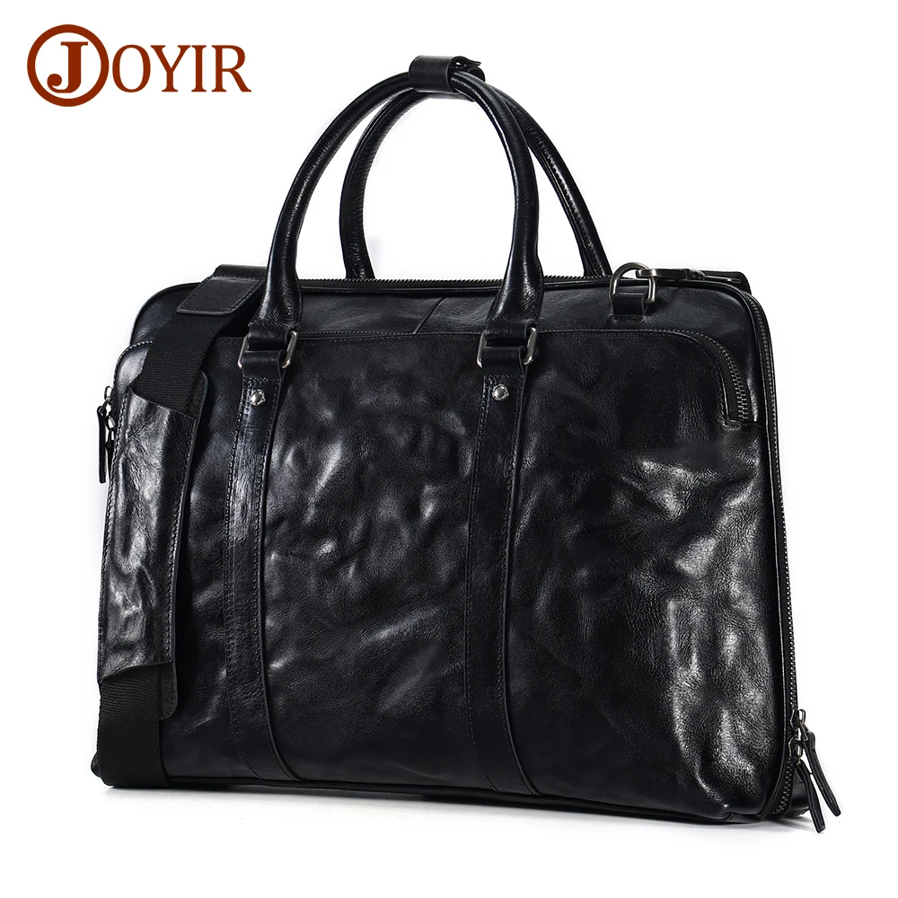 JOYIR Men's Business Office Briefcase Genuine Leather Messenger Bag for 15.6" Laptop Document Luxury Work Shoulder Bags Handbag
JOYIR Men's Business Office Briefcase Genuine Leather Messenger Bag for 15.6" Laptop Document Luxury Work Shoulder Bags Handbag