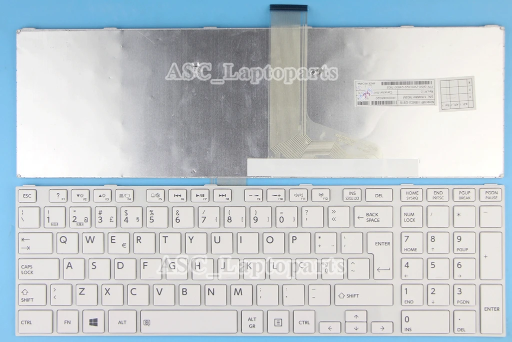 Новая португальская Клавиатура Teclado для Toshiba Satellite L875 L875D L950 L950D L955 L955D белая рамка
Новая португальская Клавиатура Teclado для Toshiba Satellite L875 L875D L950 L950D L955 L955D белая рамка