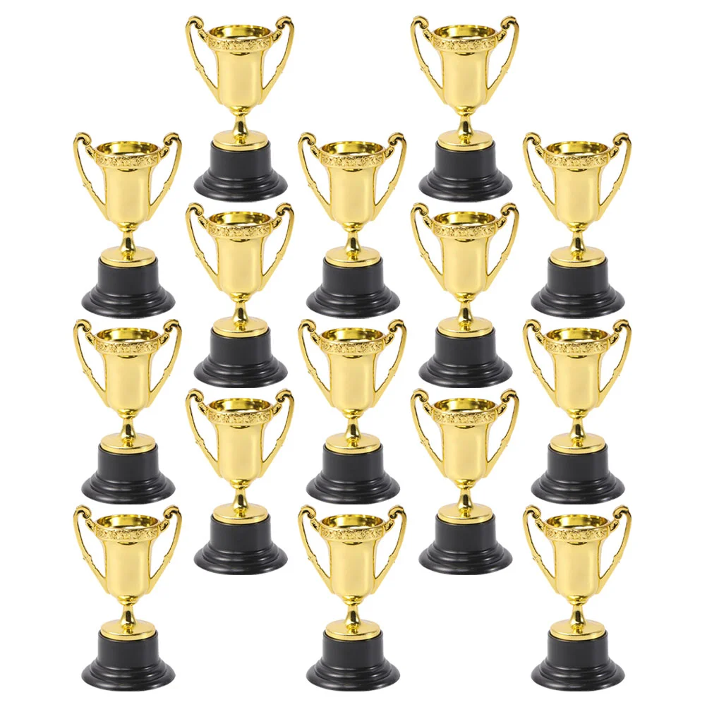 

Trophy Trophies Award Kids Cup Mini Plastic Reward Cups Awards Prize Gold Winner Party Soccer Model Medals Trophys Toy Sports