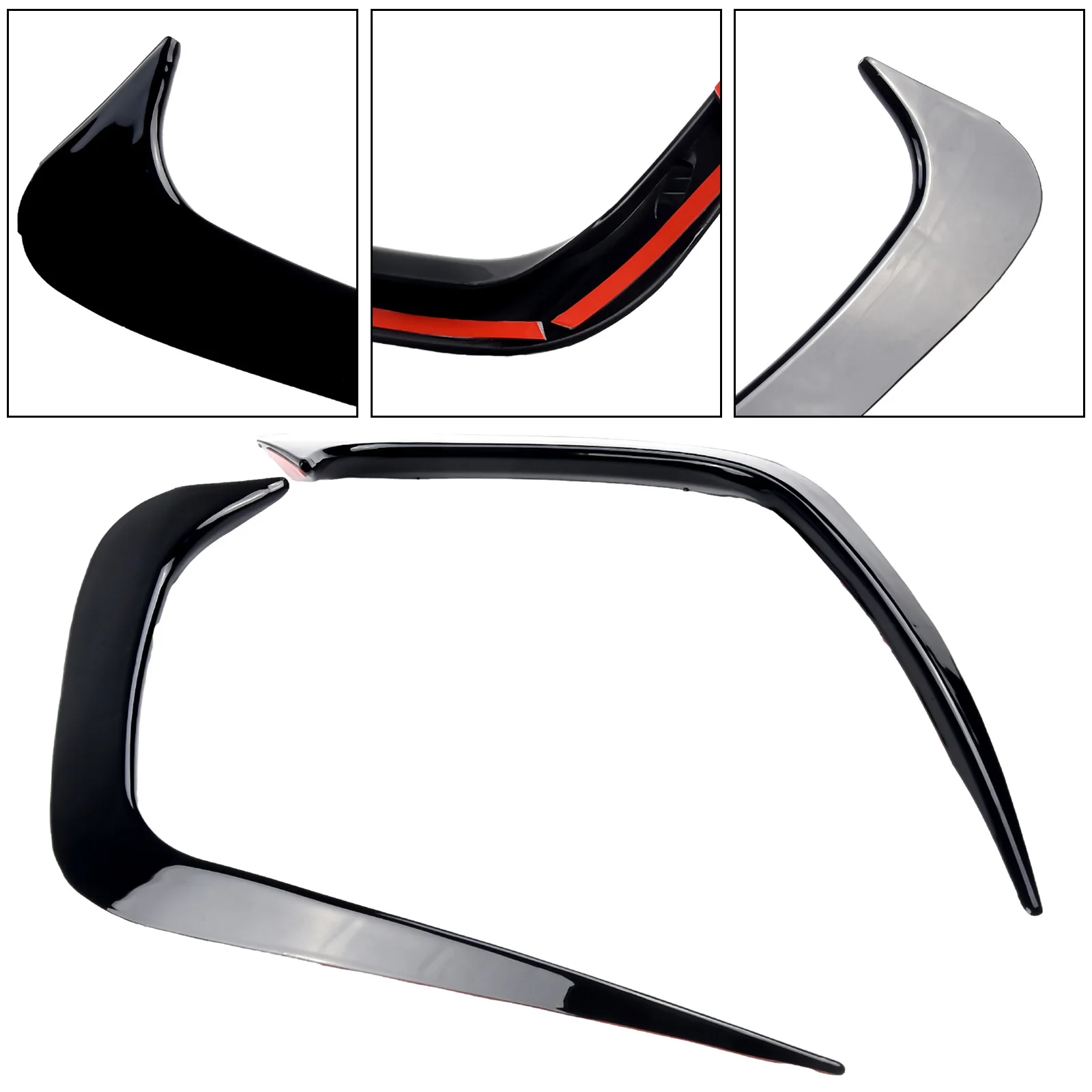 For BMW G20 G28 2019+ 318i 320i 330i Rear Bumper Splitter Canard Cover Spoiler Vent Sticker Kit/set Replacement Part For Vehicle
For BMW G20 G28 2019+ 318i 320i 330i Rear Bumper Splitter Canard Cover Spoiler Vent Sticker Kit/set Replacement Part For Vehicle