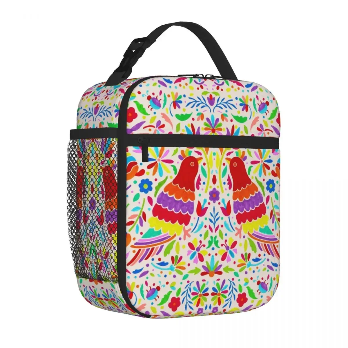 Mexican Otomi Birds Insulated Lunch Bag Thermal Bag Lunch Boxes Cooler Lunch Box Picnic Food Tote Bags for Woman Children School
Mexican Otomi Birds Insulated Lunch Bag Thermal Bag Lunch Boxes Cooler Lunch Box Picnic Food Tote Bags for Woman Children School