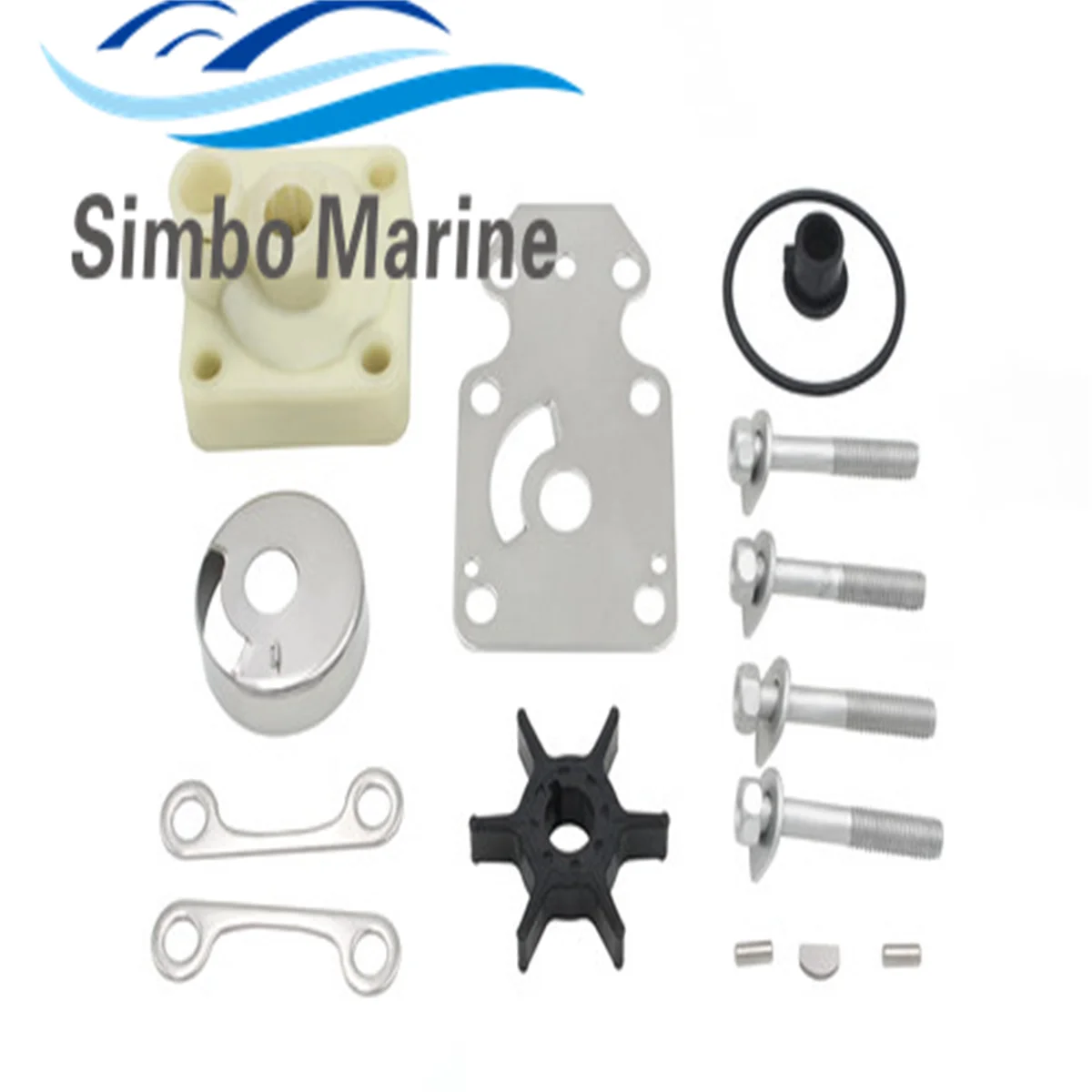 6AH-W0078 Water Pump Impeller Kit For Yamaha 4 Stroke 15 20 HP F 15C 20 Outboard 6AH-W0078-00 6AH-W0078-A2 Sierra 18-3479
6AH-W0078 Water Pump Impeller Kit For Yamaha 4 Stroke 15 20 HP F 15C 20 Outboard 6AH-W0078-00 6AH-W0078-A2 Sierra 18-3479