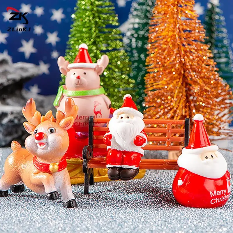 1Pcs Mini Resin Christmas Decoration Micro Landscape Santa Claus Snowman Ornament DIY Miniature Garden Figurine Home Decor
1Pcs Mini Resin Christmas Decoration Micro Landscape Santa Claus Snowman Ornament DIY Miniature Garden Figurine Home Decor
