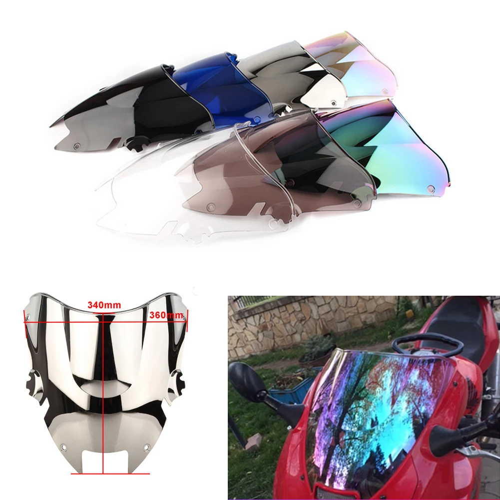 Motorcycle Double Bubble Windshield Deflector Protector Wind Screen For Honda VTR1000F VTR1000 VTR 1000F 1997-2005 2001 2002
Motorcycle Double Bubble Windshield Deflector Protector Wind Screen For Honda VTR1000F VTR1000 VTR 1000F 1997-2005 2001 2002