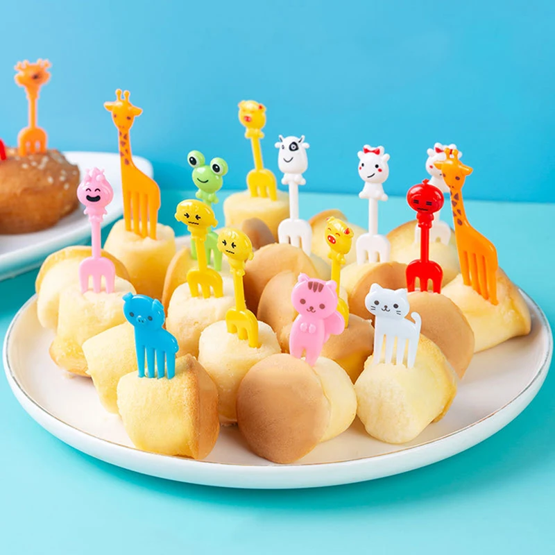 24/8/6Pcs Cute Food Bento Fork Plastic Fruit Pick Kids Bento Lunch Snack Cake Dessert Food Toothpick Kitchen Tableware Decor
24/8/6Pcs Cute Food Bento Fork Plastic Fruit Pick Kids Bento Lunch Snack Cake Dessert Food Toothpick Kitchen Tableware Decor