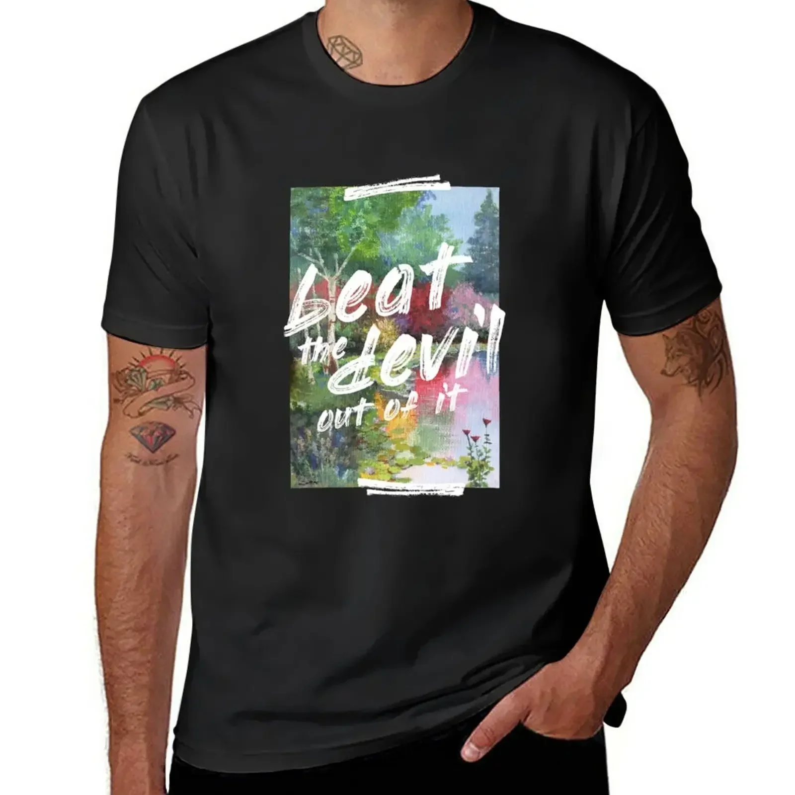 quick drying customs design your own cute clothes men workout shirt Beat the devil out of it - summer version T-Shirt
quick drying customs design your own cute clothes men workout shirt Beat the devil out of it - summer version T-Shirt