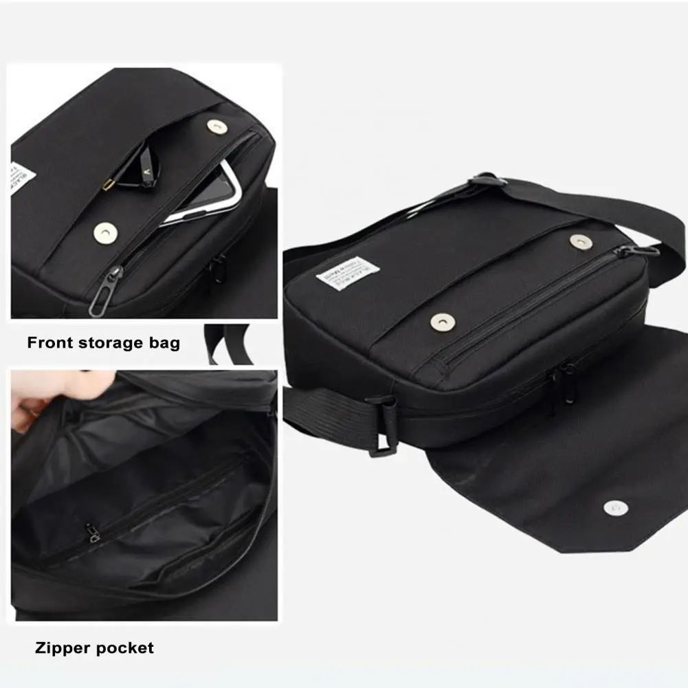 Multi Pockets Crossbody Bag Large Capacity Unisex Crossbody Bag with Adjustable Strap for Outdoor Phone Cash Key Storage
Multi Pockets Crossbody Bag Large Capacity Unisex Crossbody Bag with Adjustable Strap for Outdoor Phone Cash Key Storage