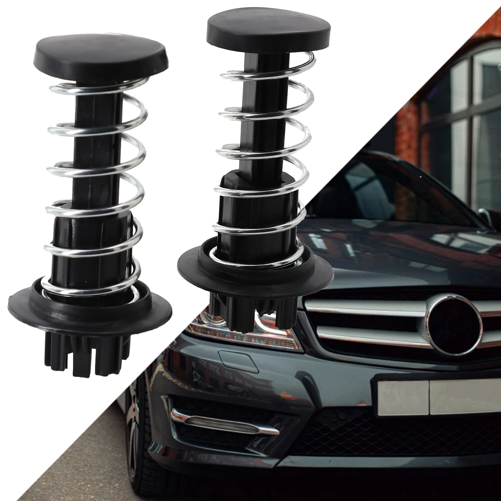

2 PCS Engine Bonnets Hood Spring A2048800227 FOR Mercedes For Benz W204 W212 X204 C63 C250 C300 C350 Hood Covers Springs