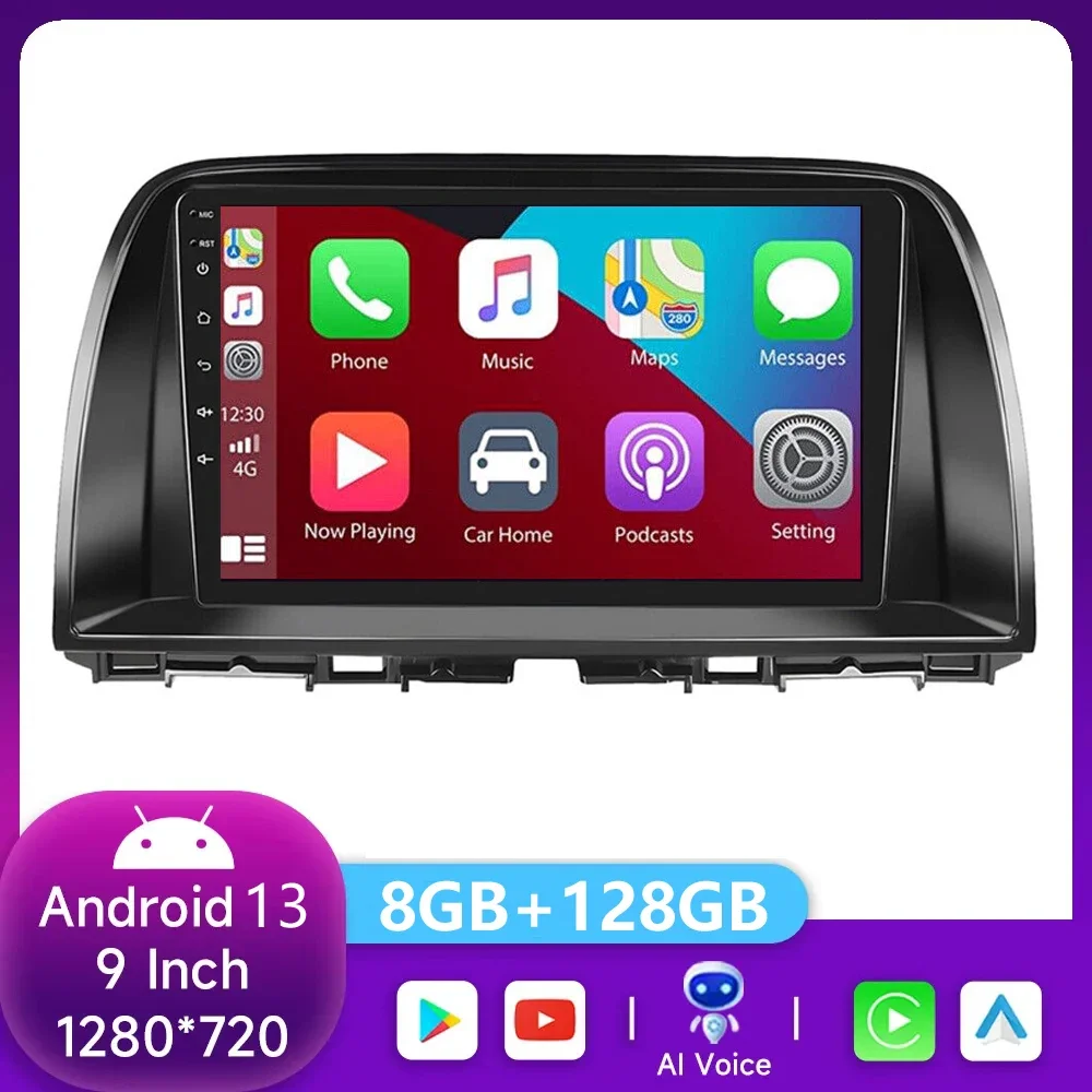 Автомагнитола 9 дюймов, 4G, Wi-Fi, Android, мультимедийная магнитола для Mazda CX5 CX-5 CX 5, 2012, 2013, 2014, 2015, CarPlay, GPS, без DVD, 2din
Автомагнитола 9 дюймов, 4G, Wi-Fi, Android, мультимедийная магнитола для Mazda CX5 CX-5 CX 5, 2012, 2013, 2014, 2015, CarPlay, GPS, без DVD, 2din