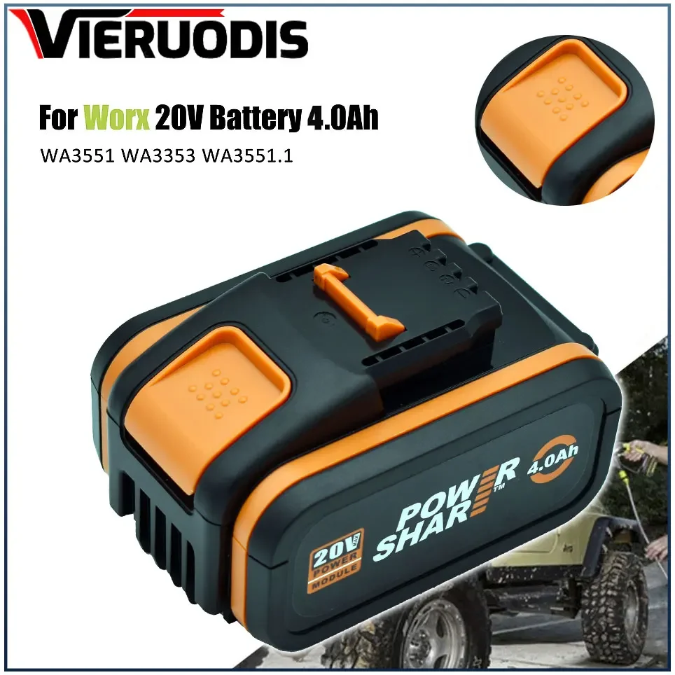 For 20V Battery 4000mah Li-ion for Worx WX390/WX176/WX166.4/WX372.1 WX800/WX678/WX550/WX532/WG894E WG629E/WG329E/WG2
For 20V Battery 4000mah Li-ion for Worx WX390/WX176/WX166.4/WX372.1 WX800/WX678/WX550/WX532/WG894E WG629E/WG329E/WG2