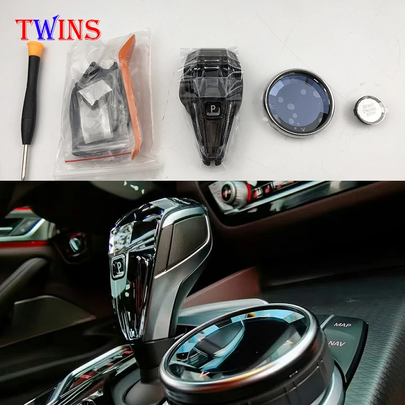 Automatic transmission three-piece crystal shift handle For BMW NEW 4 Series G22 G23 2021+ car shift knob gear head gear leve
Automatic transmission three-piece crystal shift handle For BMW NEW 4 Series G22 G23 2021+ car shift knob gear head gear leve