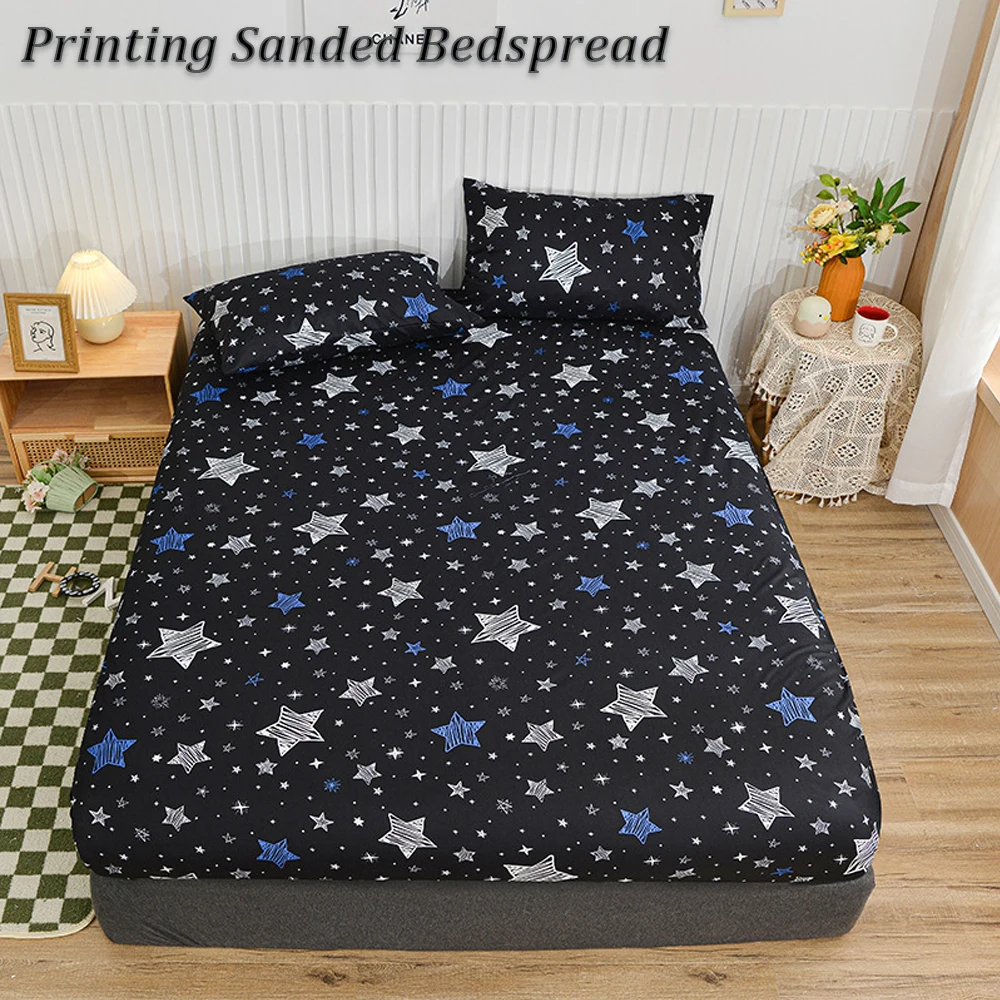 Blue Flower Printed Bed Cover Twin/Queen/King Mattress Cover with Elastic Band 180x200cm Bedroom Printed Bed Cover 장착형 침대 시트
Blue Flower Printed Bed Cover Twin/Queen/King Mattress Cover with Elastic Band 180x200cm Bedroom Printed Bed Cover 장착형 침대 시트