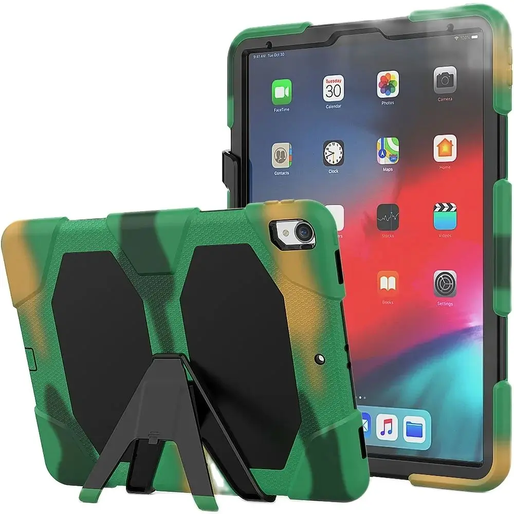 For iPad Pro 12.9 Case 2017 2015 Cover Silicone Shockproof Heavy Duty Kickstand Hand brace 3 Layer Hard Full Body Protector
For iPad Pro 12.9 Case 2017 2015 Cover Silicone Shockproof Heavy Duty Kickstand Hand brace 3 Layer Hard Full Body Protector