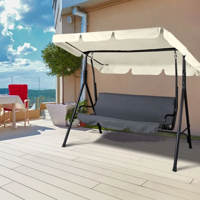 Outdoor Patio Swing Canopy Top Cover, 77''x43'' UV & Water Resistant, Replacement Awning Waterproof Shade for Garden Porch Yard
Outdoor Patio Swing Canopy Top Cover, 77''x43'' UV & Water Resistant, Replacement Awning Waterproof Shade for Garden Porch Yard