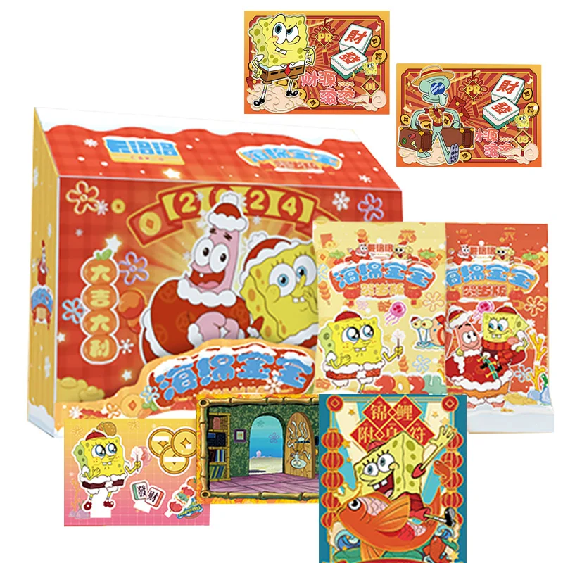 

SpongeBob SquarePants Card SpongeBob Anime Character Peripheral Card Limited Collection Cards For Boyfriend Surprise Cool Gifts