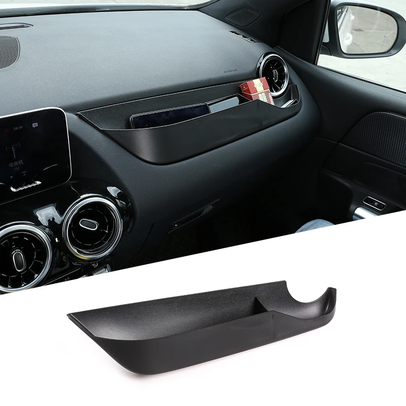 Black For Mercedes Benz B Class W247 2020 Plastic Co-pilot Dashboard Storage Box Car Accessories
Black For Mercedes Benz B Class W247 2020 Plastic Co-pilot Dashboard Storage Box Car Accessories