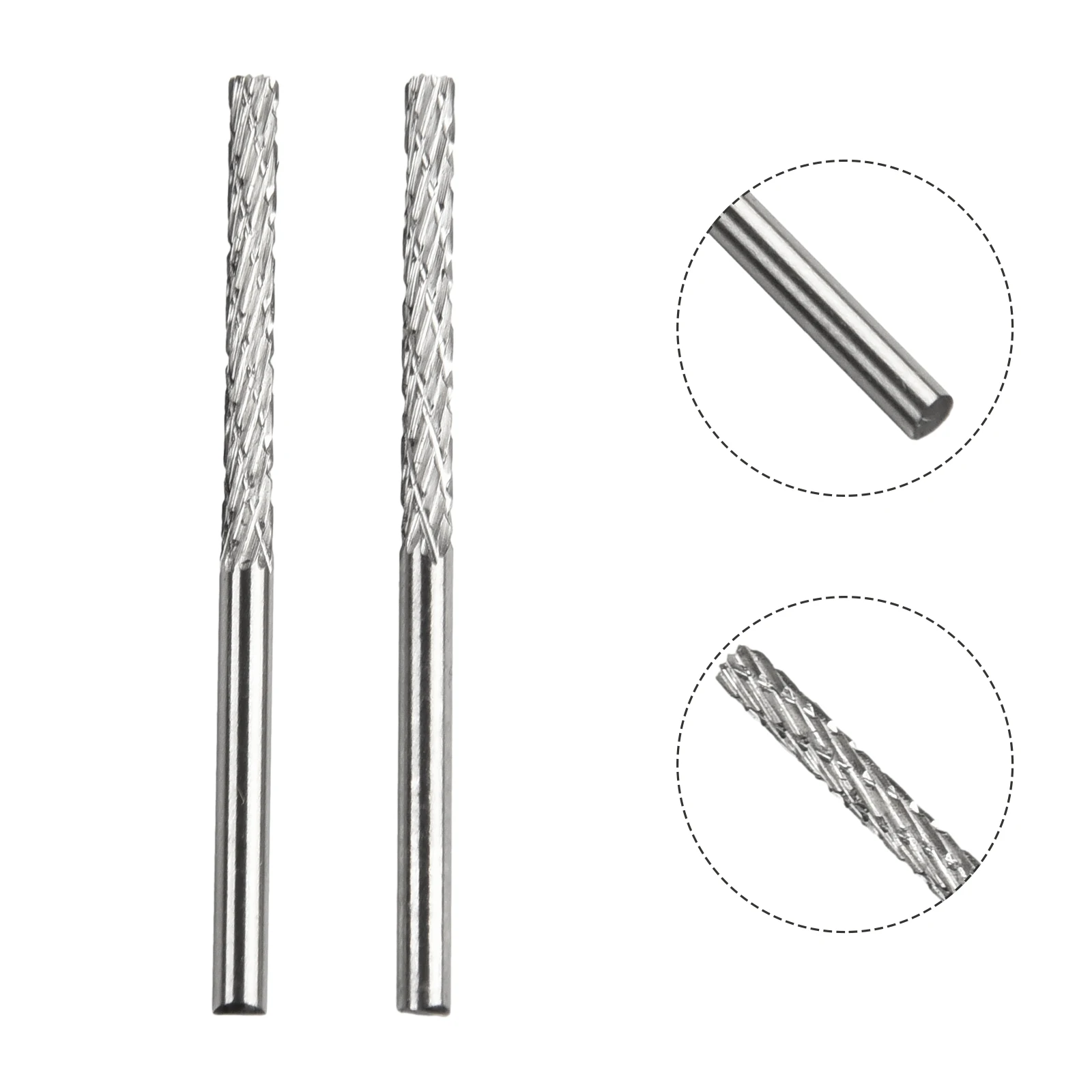 2PC Shank Rotary Burr Set Made of High Speed Steel Suitable for Wood Carving Plastic Grinding and Mahogany Furniture
2PC Shank Rotary Burr Set Made of High Speed Steel Suitable for Wood Carving Plastic Grinding and Mahogany Furniture