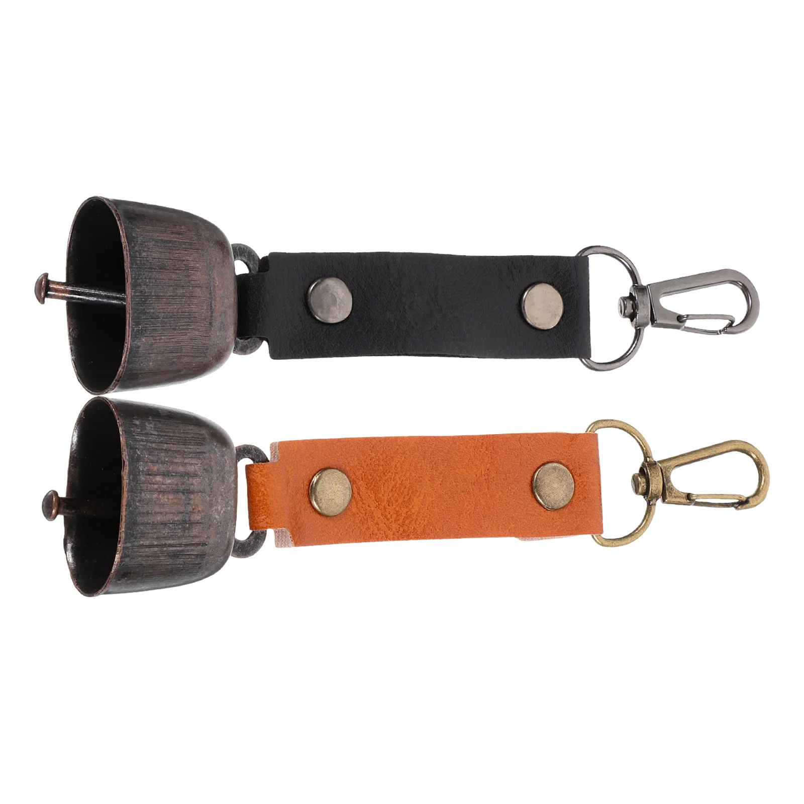 Колокольчик в виде медведя, дворец в винтажном стиле, многофункциональный, для кемпинга, 2 шт.