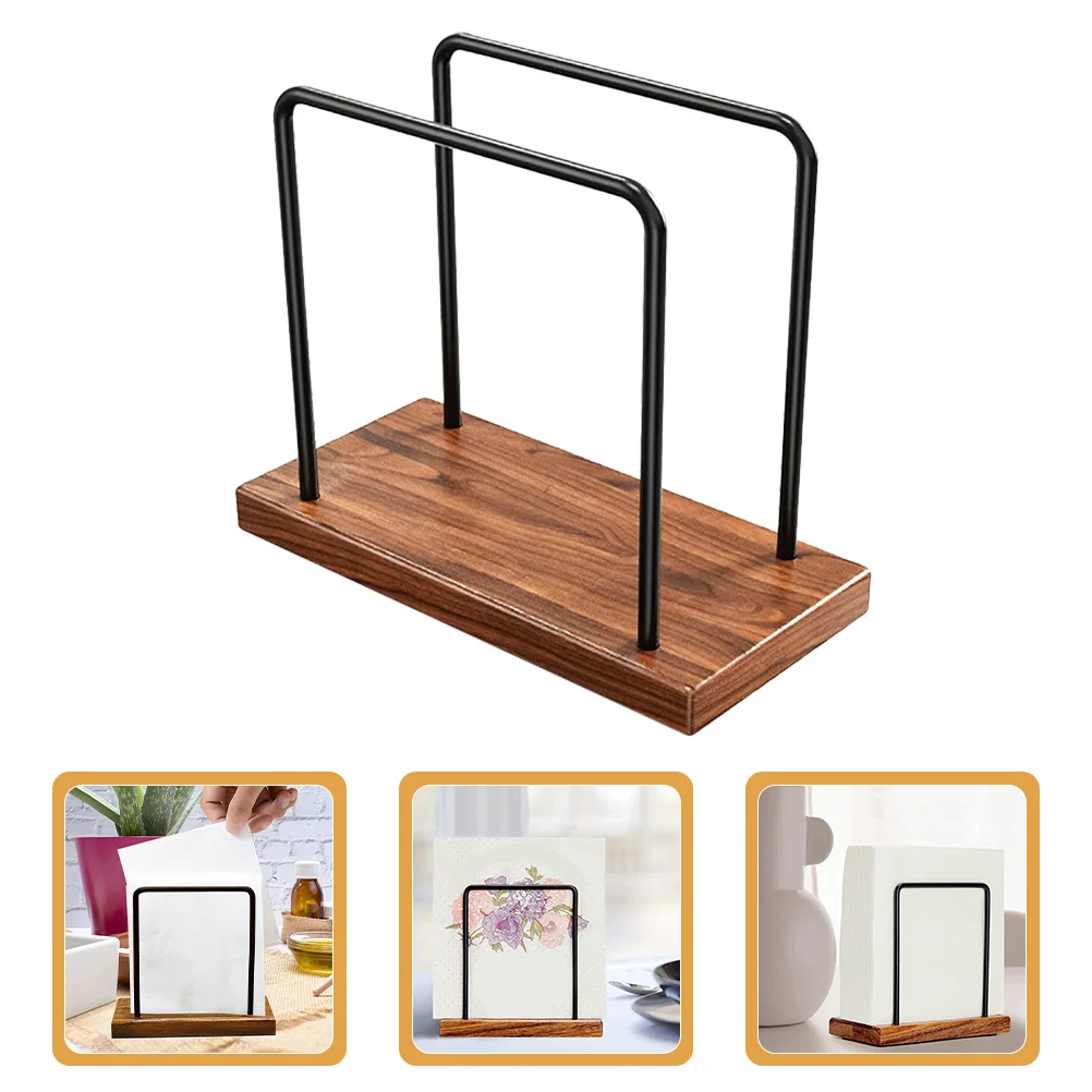 Napkin Storage Rack Holder Stand Standing Paper Towel Desktop Iron Wood Tissue Decorative Napkins
Napkin Storage Rack Holder Stand Standing Paper Towel Desktop Iron Wood Tissue Decorative Napkins
