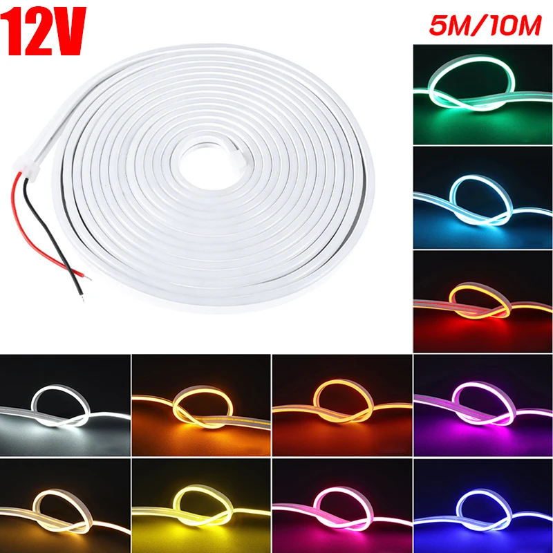 5M/10M Flexible Neon Light LED Light Strip Multicolor 12V Strip LED Light Waterproof LED Strip For Home Decoration LED Lighting
5M/10M Flexible Neon Light LED Light Strip Multicolor 12V Strip LED Light Waterproof LED Strip For Home Decoration LED Lighting