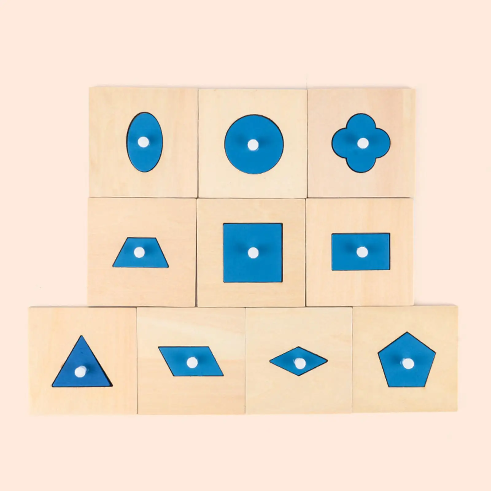 

Wooden Geometry Puzzle Montessori Toy Board Game Sorting Game Spatial Logical Thinking Jigsaw Puzzle for Study Living Room