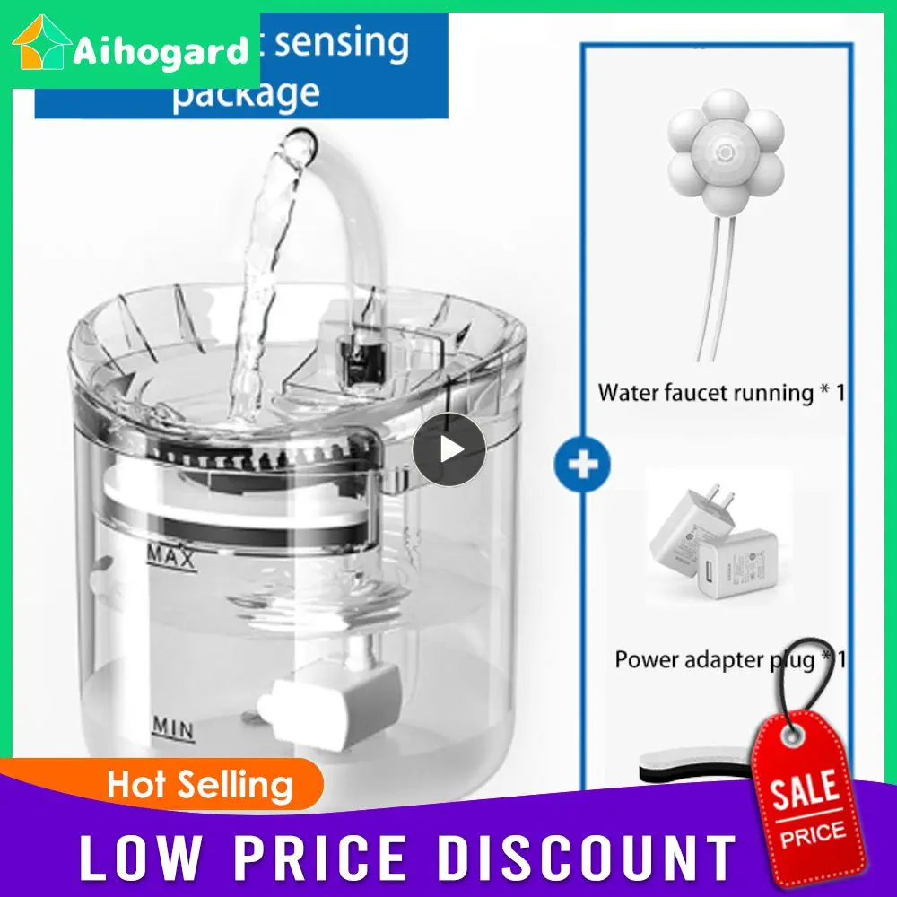 Cat Water Fountain Automatic Pet Water Dispenser Pet Smart Drinker For Cats Auto Sensor Cat Drinking Fountain Accessories
Cat Water Fountain Automatic Pet Water Dispenser Pet Smart Drinker For Cats Auto Sensor Cat Drinking Fountain Accessories