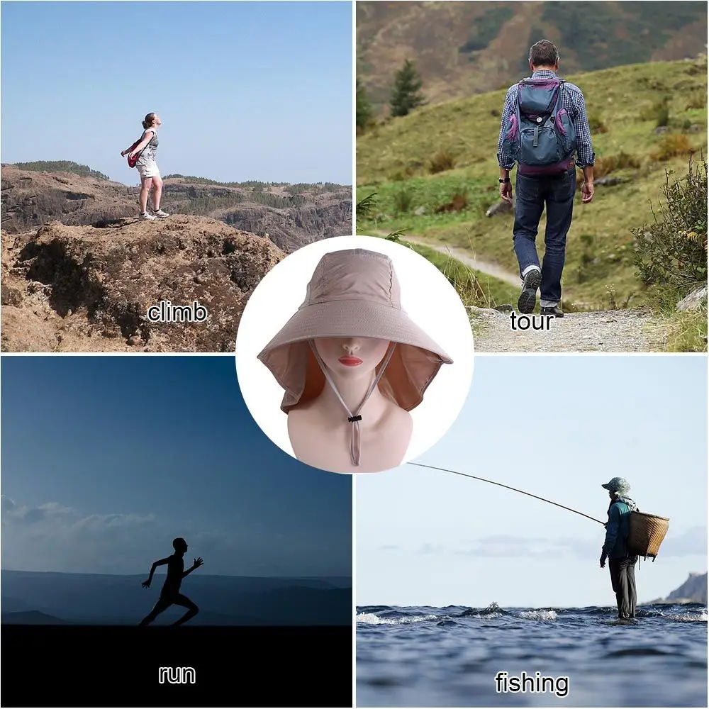 Cap Neck Protection With Neck Flap Long Wide Brim Wide Brim Bucket Hat Hat with Neck Cover Fisherman Hats Summer Sun Cap
Cap Neck Protection With Neck Flap Long Wide Brim Wide Brim Bucket Hat Hat with Neck Cover Fisherman Hats Summer Sun Cap