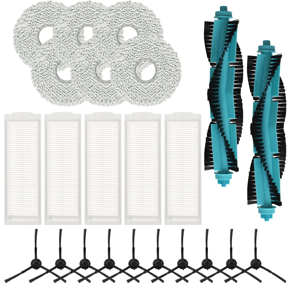 Spare Parts Kit for Cecotec For Conga 11090 Side Brush Roller Brush Filters and Mop Cloth Long lasting Durability
Spare Parts Kit for Cecotec For Conga 11090 Side Brush Roller Brush Filters and Mop Cloth Long lasting Durability