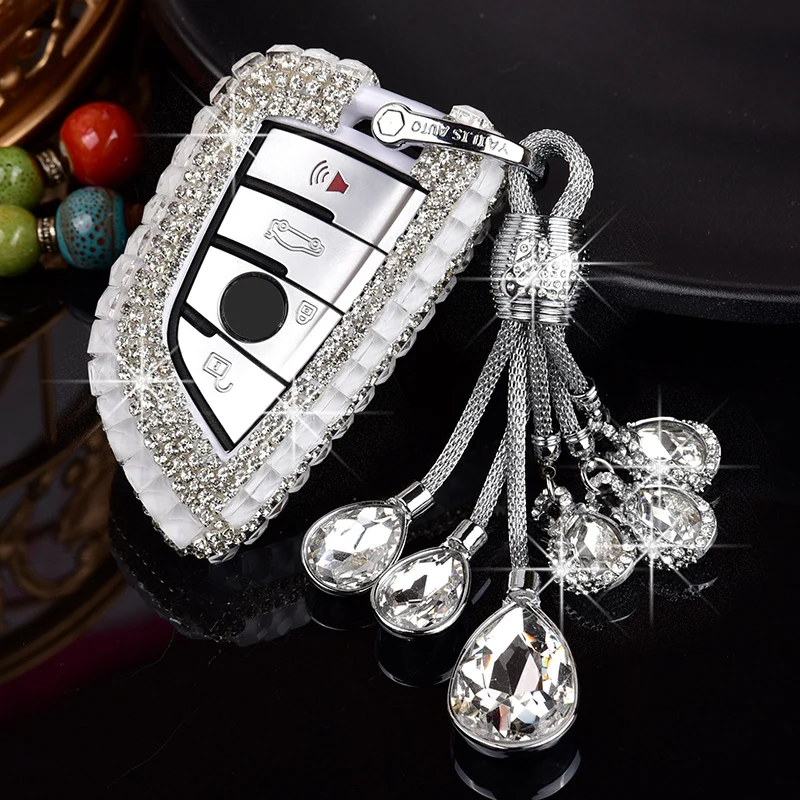 Fashion Luxury Sparkling Diamond for BMW Car Key Cover Chain M1 M2 M6 M3 M4 M5 M8 X3M X5M X1 X4 X5 X6 IX3 Z4 I4 2 320i E87 530i
Fashion Luxury Sparkling Diamond for BMW Car Key Cover Chain M1 M2 M6 M3 M4 M5 M8 X3M X5M X1 X4 X5 X6 IX3 Z4 I4 2 320i E87 530i