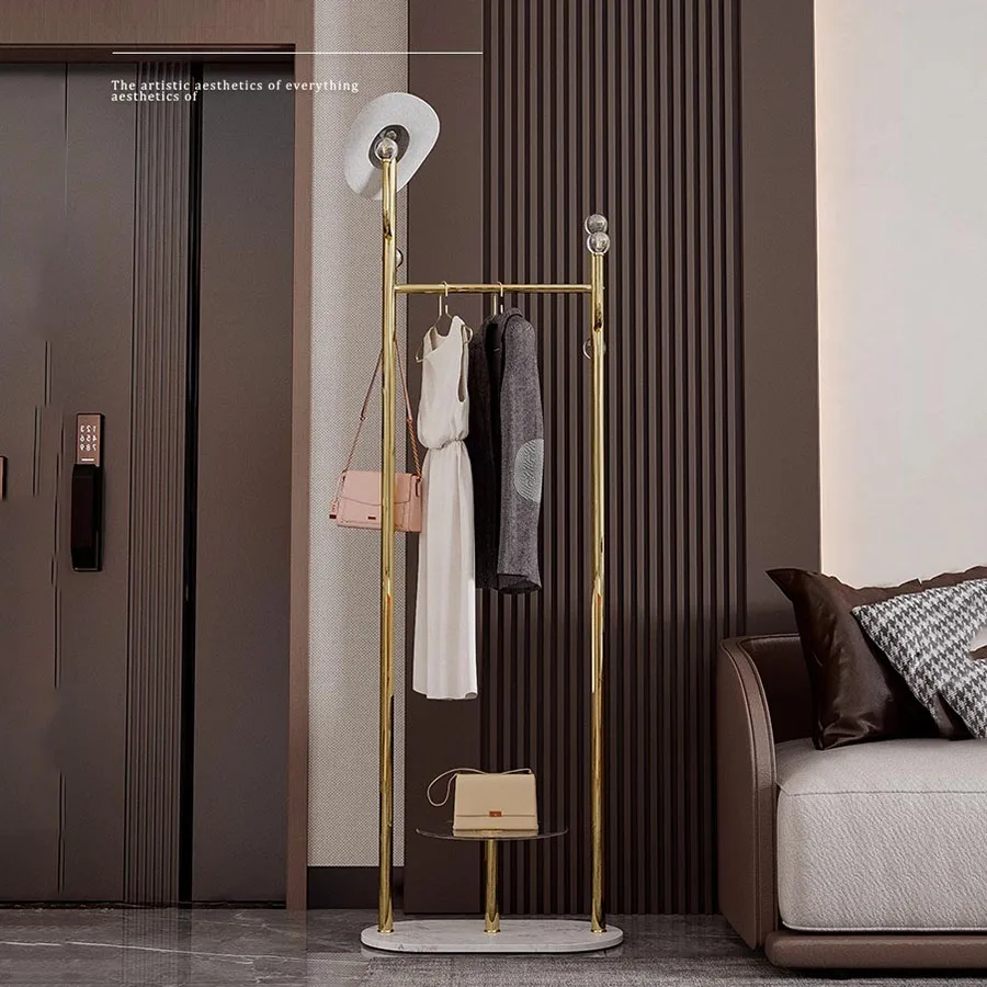 Shop Display Coat Rack Stand Designer Metal Door Coat Rack Entry Way Modern Floor Standing Bathroom Clothes Hanger Ropero Shelf
Shop Display Coat Rack Stand Designer Metal Door Coat Rack Entry Way Modern Floor Standing Bathroom Clothes Hanger Ropero Shelf