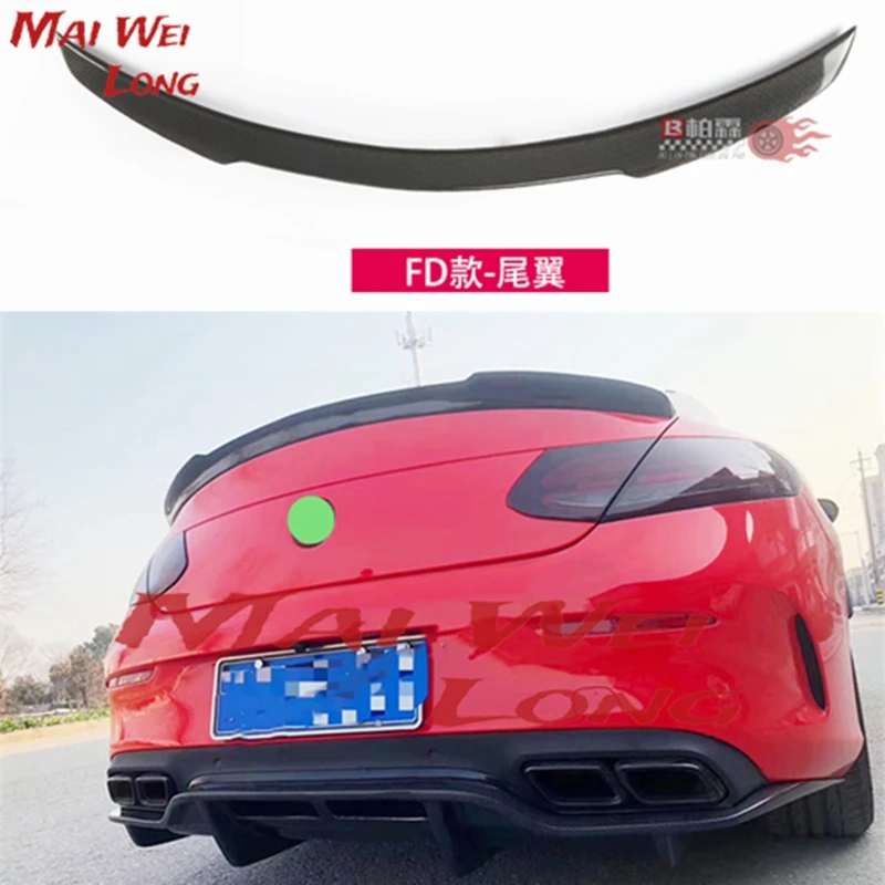 For Mercedes W205 Carbon Spoiler 4-Door Sedan C63 style C180 C200 C250 C260 Carbon Fiber Rear Trunk Spoiler With Red Line 2014+
For Mercedes W205 Carbon Spoiler 4-Door Sedan C63 style C180 C200 C250 C260 Carbon Fiber Rear Trunk Spoiler With Red Line 2014+