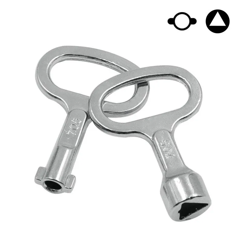 1pc Zinc Alloy Triangle/Slotted Key Wrench Universal Elevator Door Lock Valve Mini Key Wrench Hand Tools Repair Tools
1pc Zinc Alloy Triangle/Slotted Key Wrench Universal Elevator Door Lock Valve Mini Key Wrench Hand Tools Repair Tools