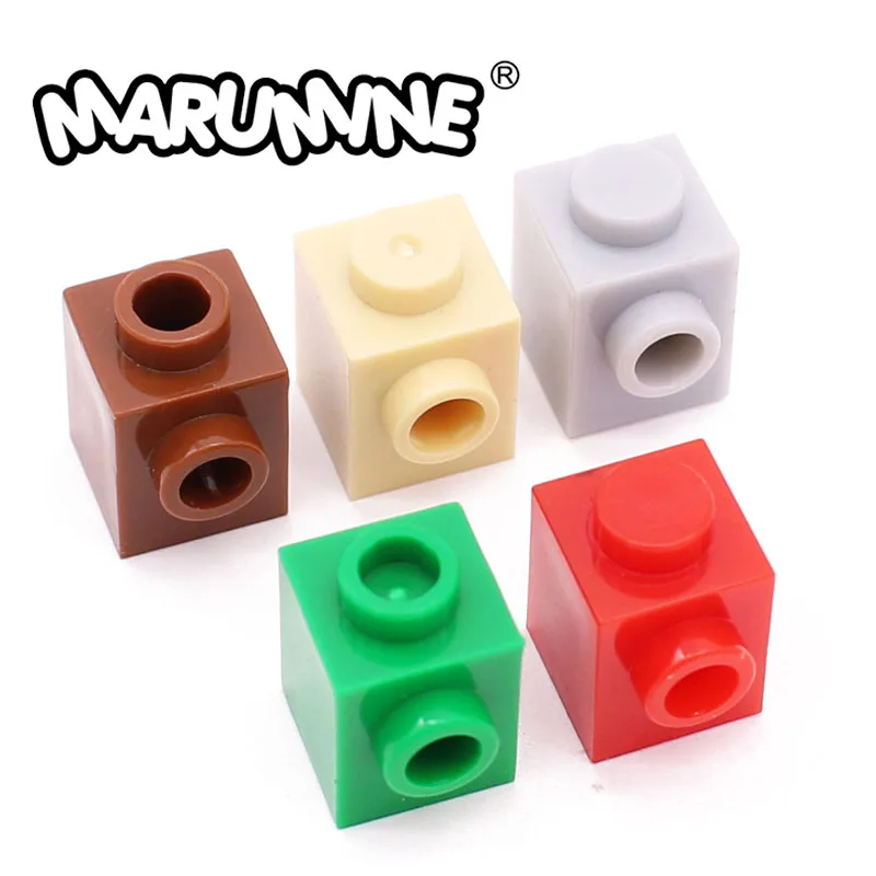 

Marumine 87087 Brick Modified 1x1 With Stud On Side MOC Building Blocks Assemble Part Constructor Toys For Children